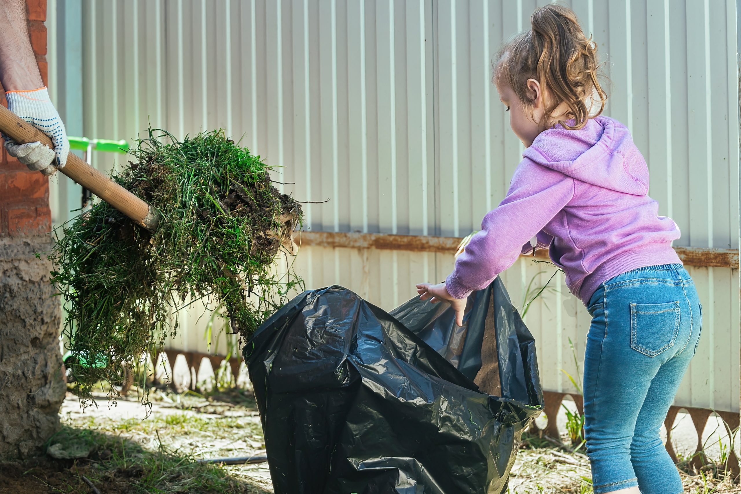 How to Clean Up a Messy Yard in The Woodlands, TX